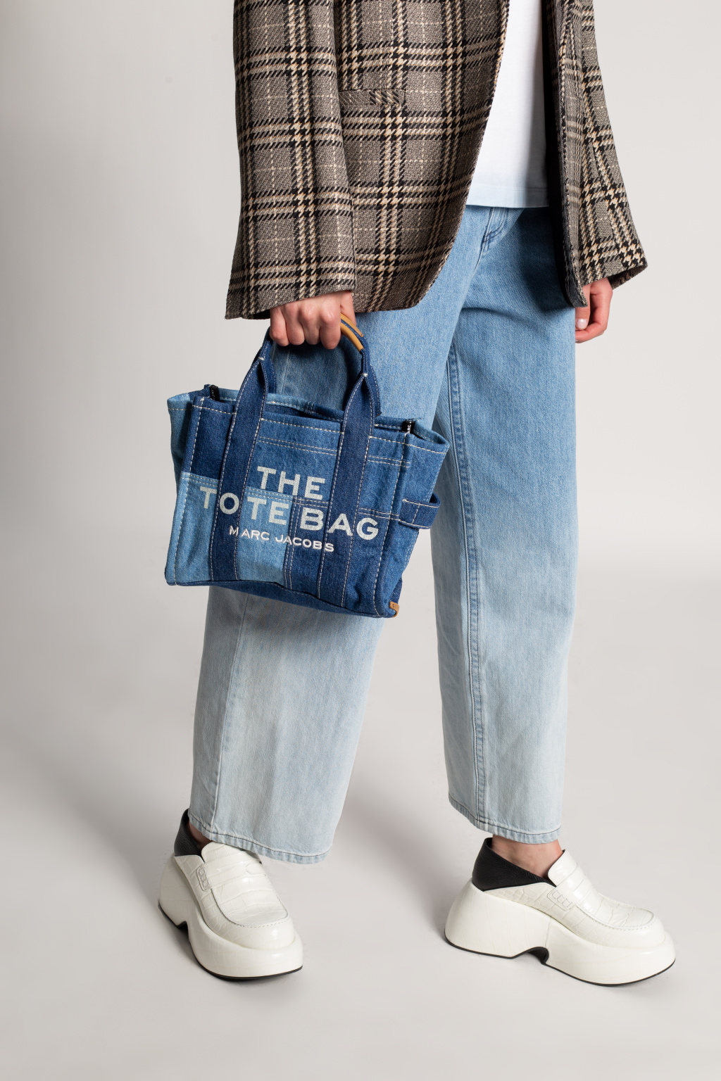 Marc jacobs discount small denim tote